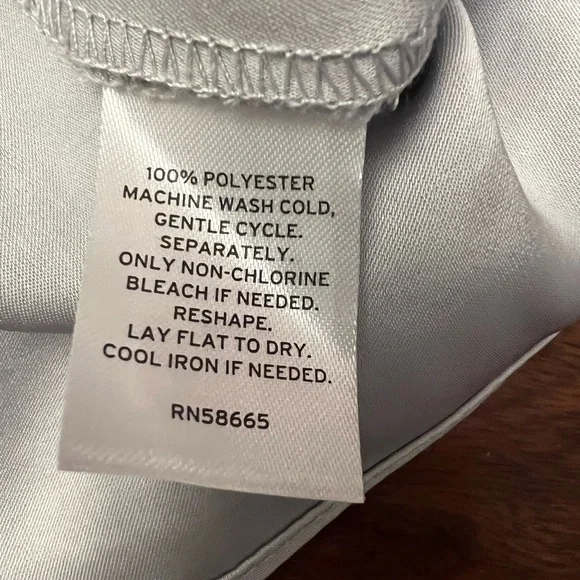 Bp Elegant Silver Mini Dress - Picture 8 of 8